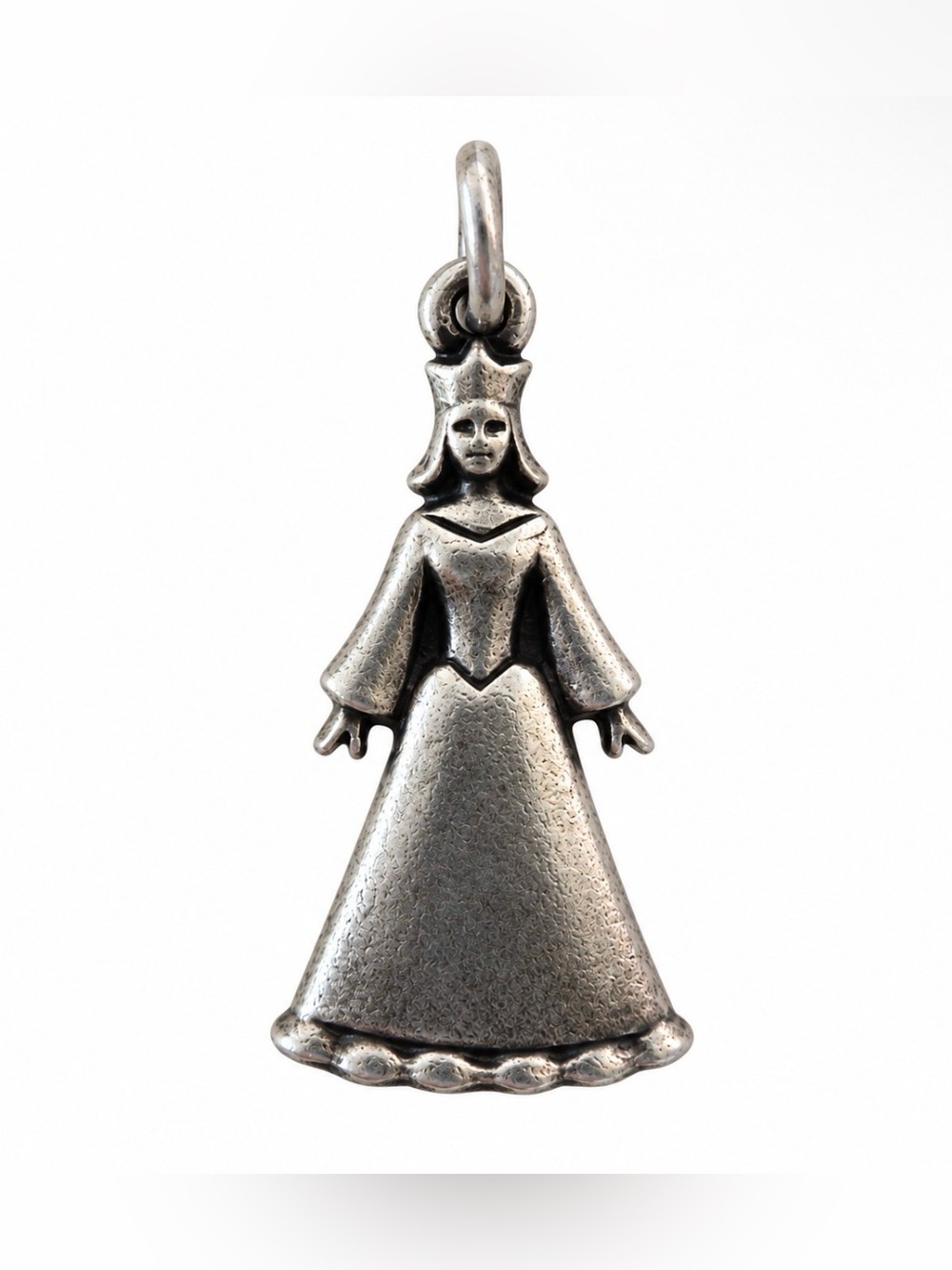 Retired James Avery Princess Damsel Gown Charm Sterling Silver 925